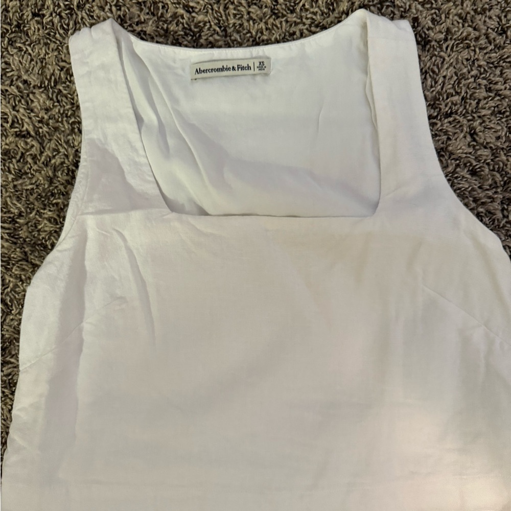 Abercrombie & Fitch Cream Tank Top